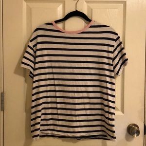 J.Crew striped tee